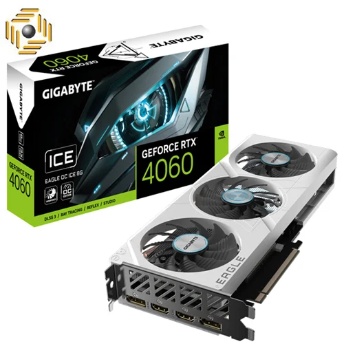 کارت گرافیک گیگابایت RTX 4060 EAGLE ICE OC