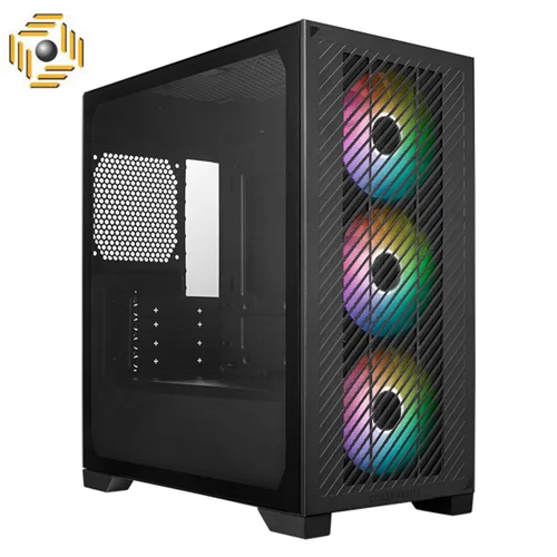 کیس کولرمستر مدل Elite 301 BLACK