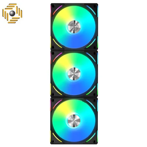 فن کیس لیان لی UNI Fan AL120 V2 RGB BLACKبسته 3 عددی